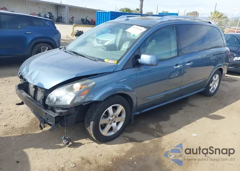 2008 Nissan Quest 3.5 Se z USA, uszkodzony, nr VIN 5N1BV28U28N104321